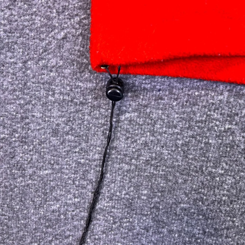 The North Face Fleece Jacket Mens M Red Black Gore Windstopper Gorpcore Hiking